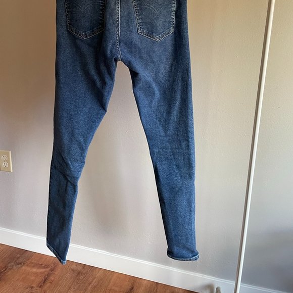 Levi's High Rise Skinny Jeans, Style 721, Size 29/30 - Picture 4 of 6